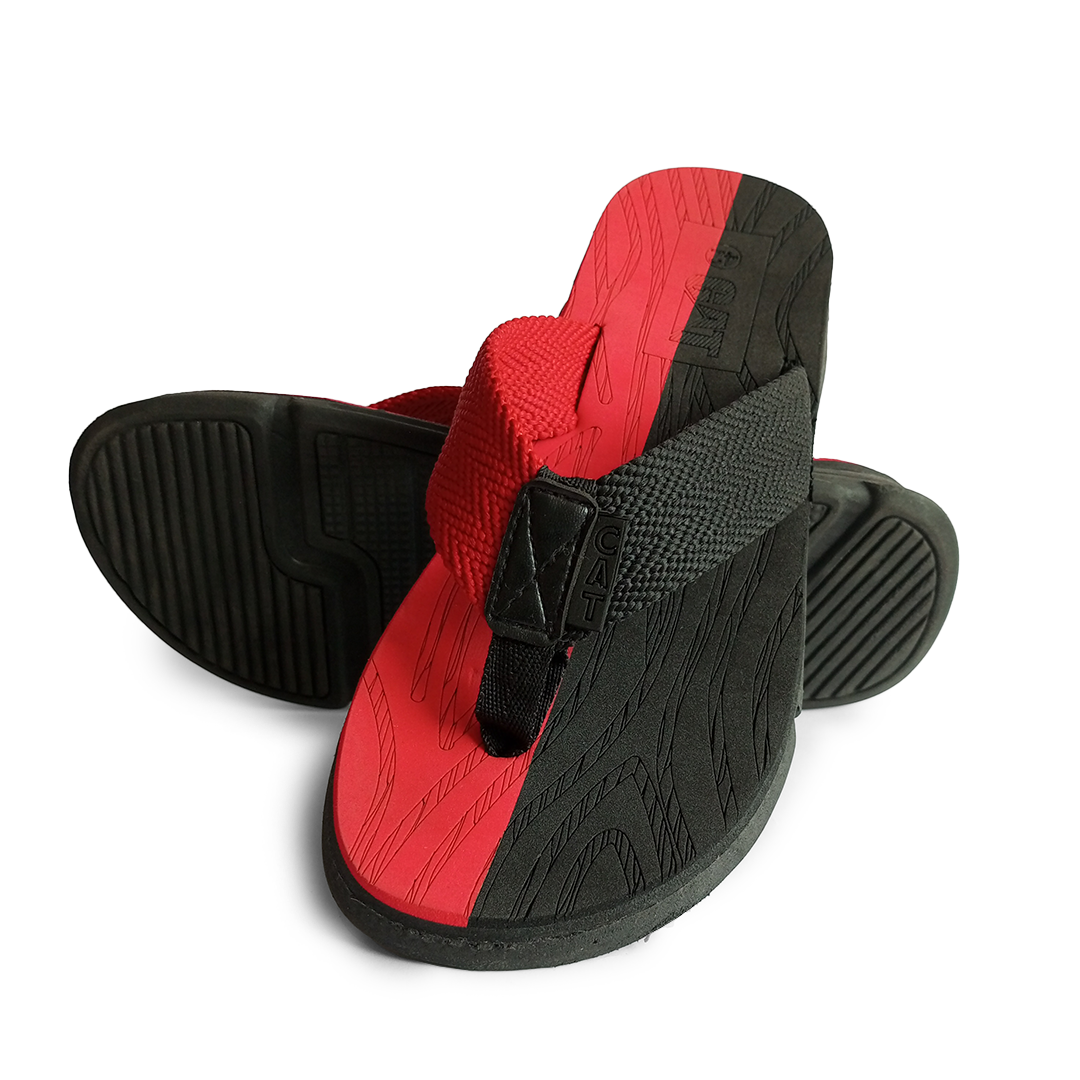 C-A-T high sole flip flop slipper