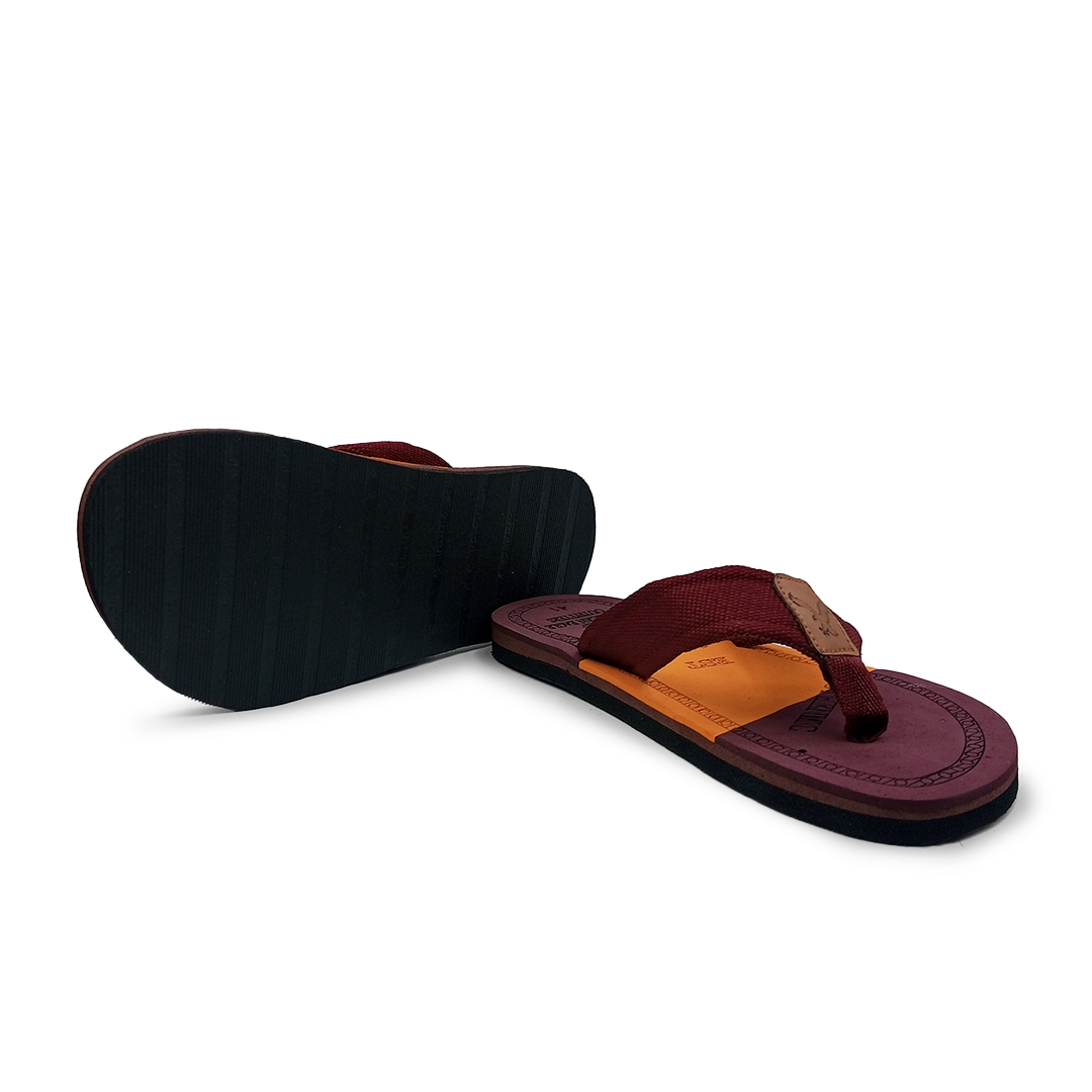 A-m-e-r-i-c-a-n_E-a-g-l-e  flip flop slipper. (Red & Ylw)