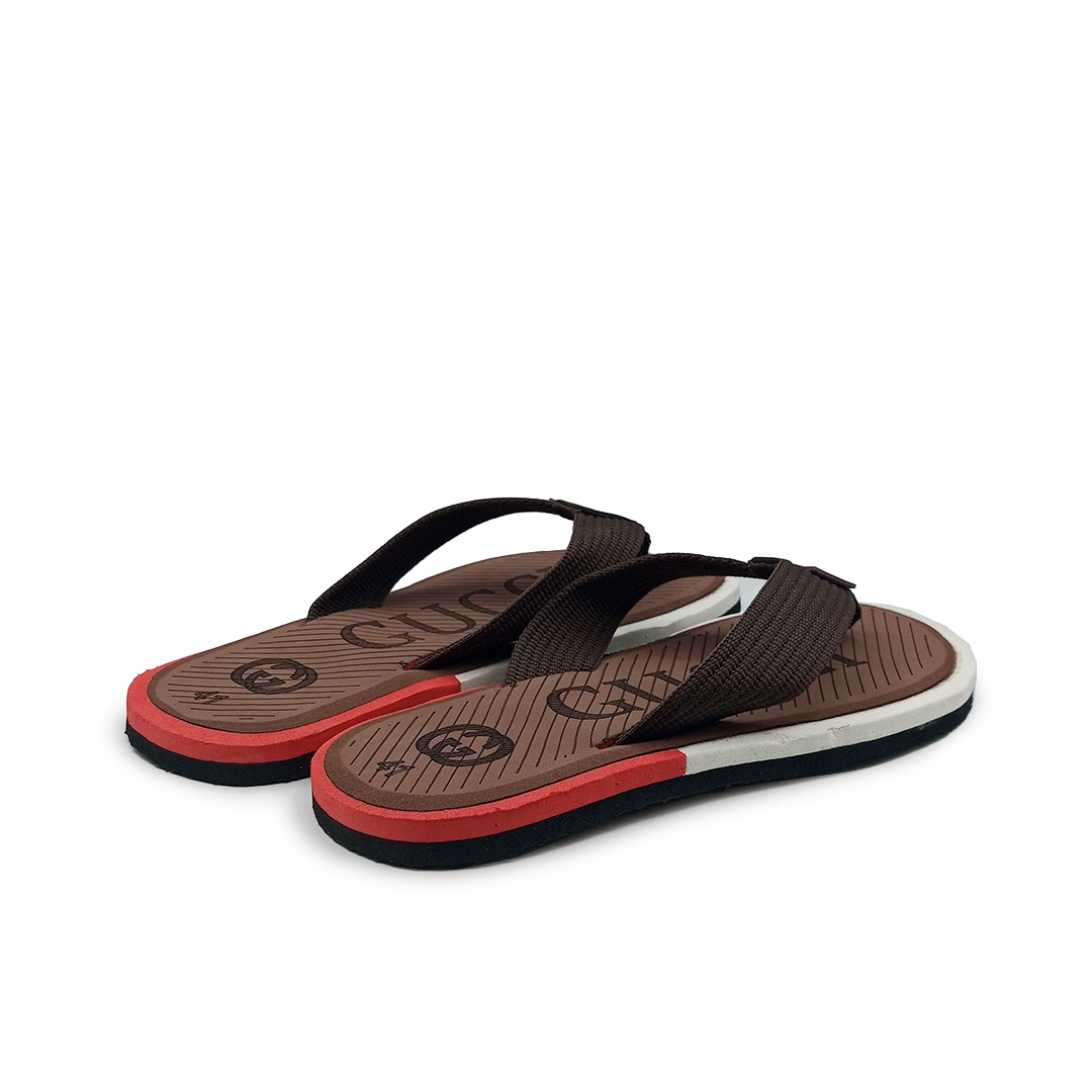 G-u-c-c-i (Brown) Slipper