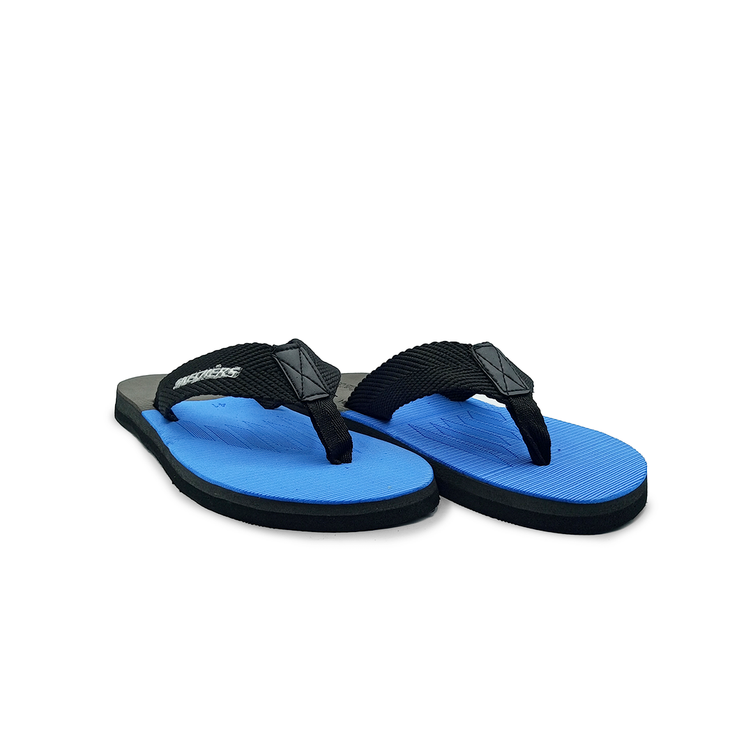 Sketcher flip flop slipper (Blk & Blu)