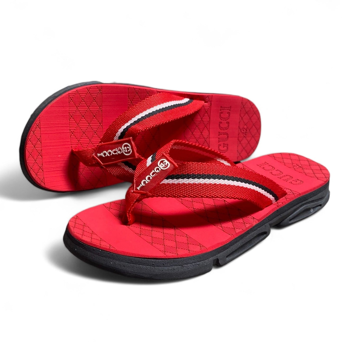 G-u-c-c-i  high sole flip flop N-R