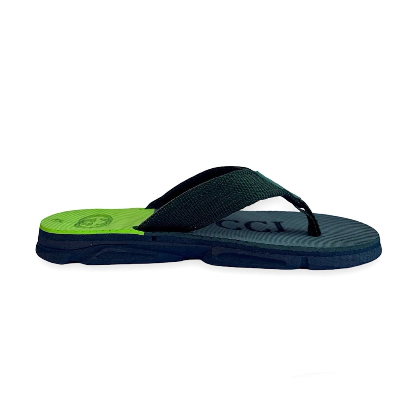 G-u-c-c-i  high sole flip flop slipper